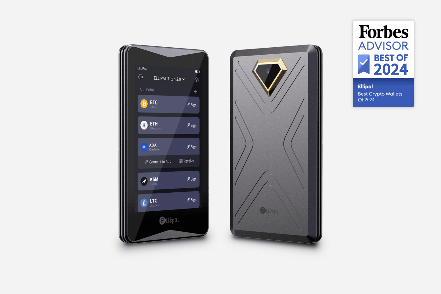 ELLIPAL Titan 2.0 cold wallet, Best Crypto Wallet of 2024