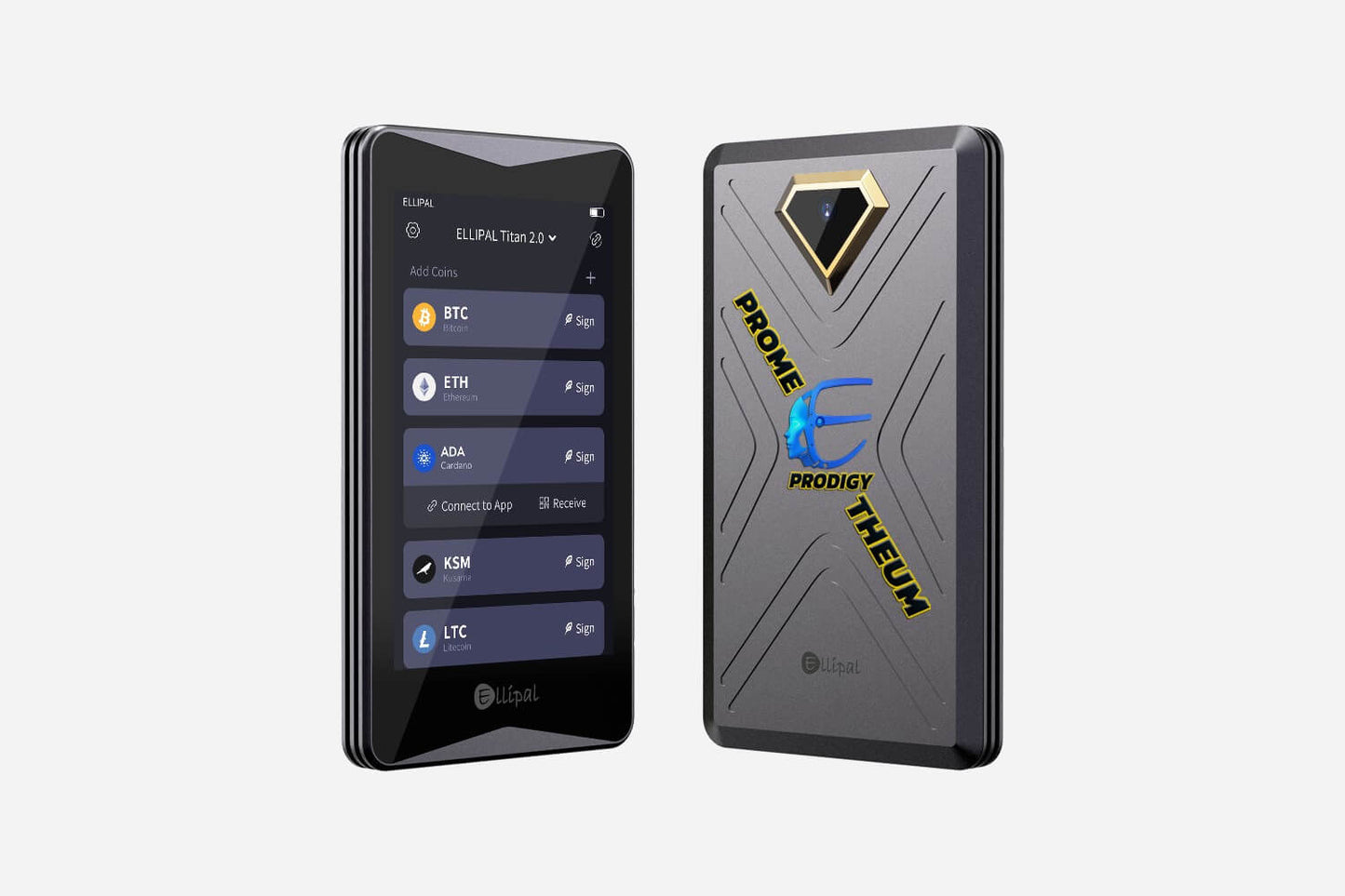 ELLIPAL Titan 2.0 Prometheum Prodigy hardware wallet